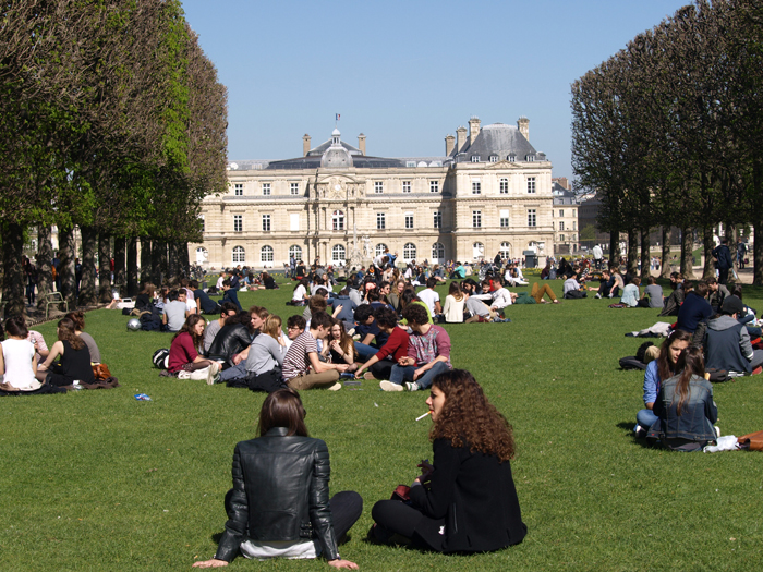Парк в Париже Фото Amber Lacerta