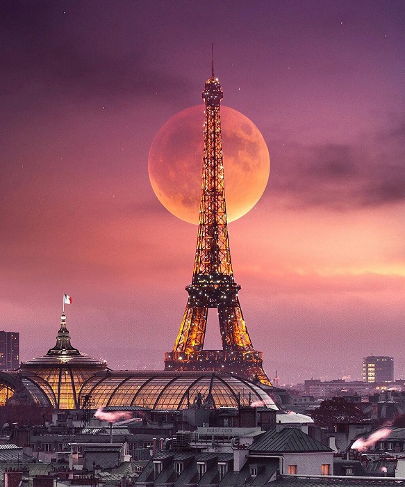 Эйфелева башня – сердце Парижа.