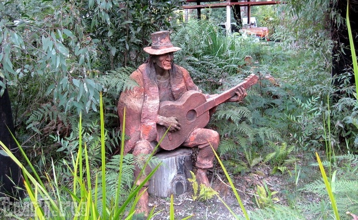 Сказочные скульптуры в саду Бруно Торфса