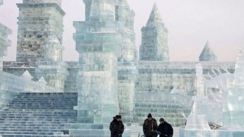 Фестиваль снега и льда в Харбине 11