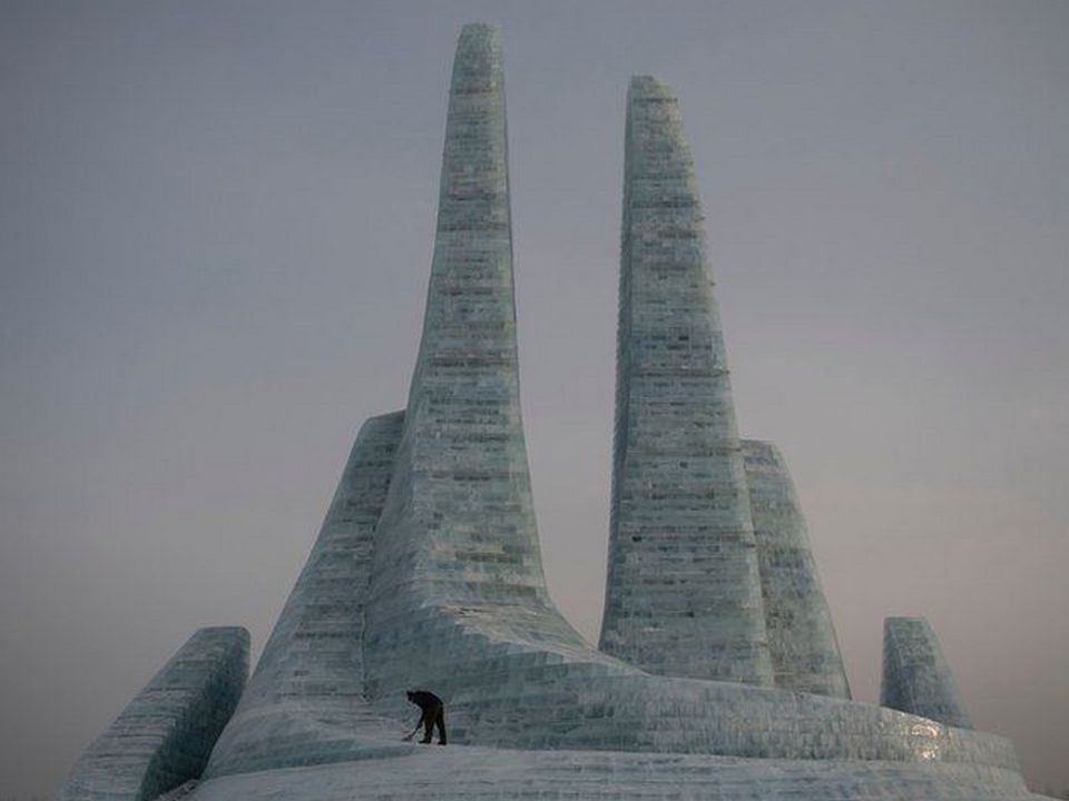 Фестиваль снега и льда в Харбине 14