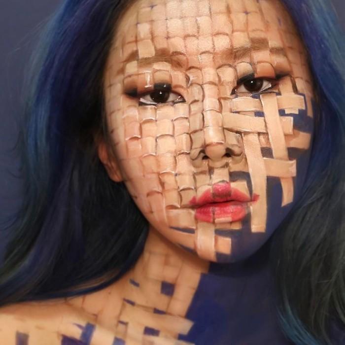 13 завораживающих оптических боди-арт иллюзий от художника Дайн Юна