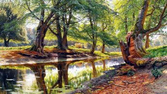 Фотографическая живопись совершенный пейзаж П.Мёнстеда 09
