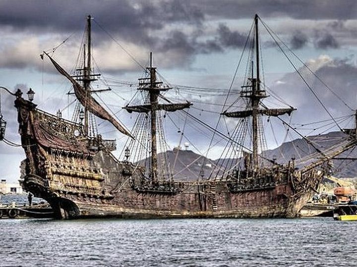 Знаменитые пиратские корабли - Месть королевы Анны 